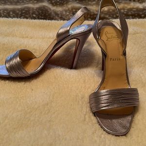 Christian Louboutin Lilac metallic  heels